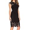 MEROKEETY-Womens-Sleeveless-Lace-Floral-Elegant-Cocktail-Dress-Crew-Neck-Knee-Length-for-Party MEROKEETY Women's Sleeveless Lace Floral Elegant Cocktail Dress Crew Neck Knee Length for Party, Black, Medium