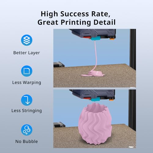 image for ANYCUBIC Matte PLA Filament 1.75mm, 3D Printing PLA Filament 1.75mm Di