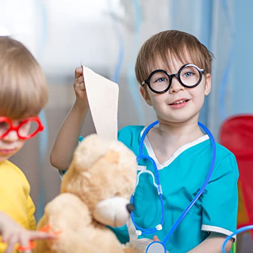 Leitee 50 Pcs Kids Stethoscope Real Working Stethoscope for School Role Play Doctor Nurse Cosplay Accessory(Multi Color)