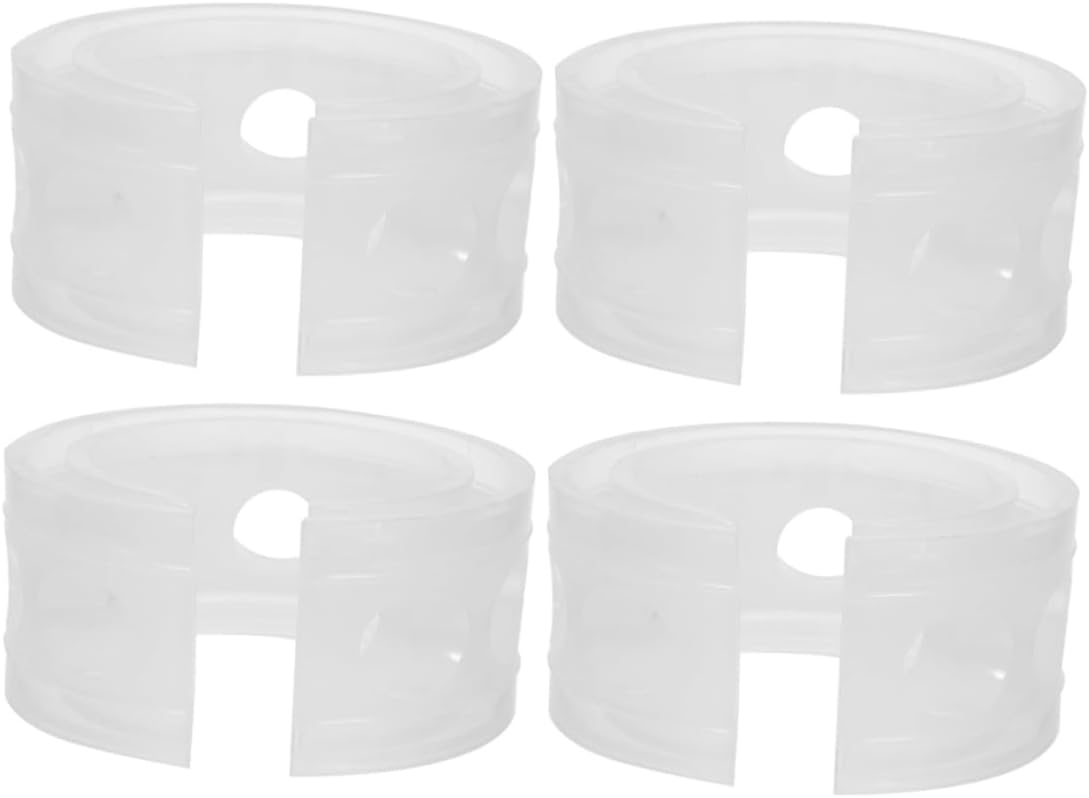 Unomor 4pcs Car Spring Bumper Cushion Coil Spring Buffers for Enhanced Vehicle Suspension Stability and Comfort for Automotive Modification and Absorption