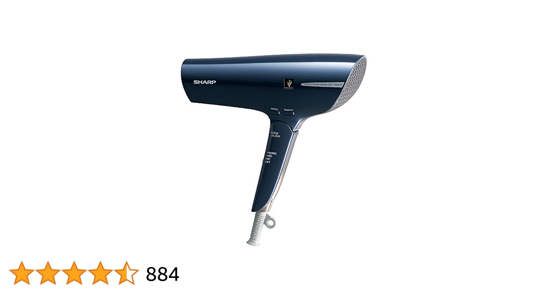 ヘアドライヤー SHARP Plasmacluster DRYER 1B-HP9 51rx7zEurpL._AC_SY200_QL15_.jpg