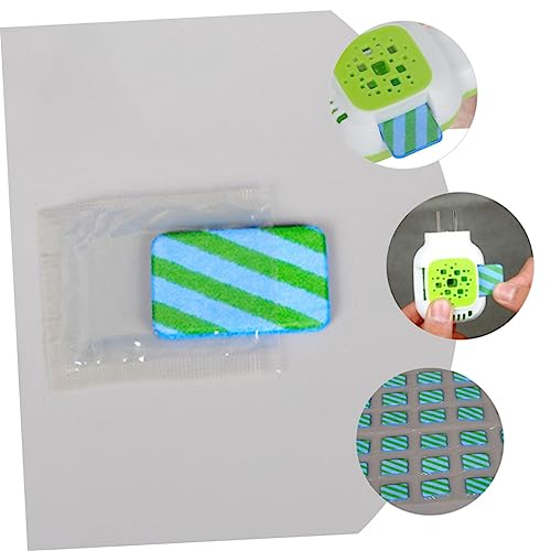 STOBOK 60 Peças Bobinas De Enchimento Orgânico Azul Folha De Remendo Pequena E Conveniente Para Uso