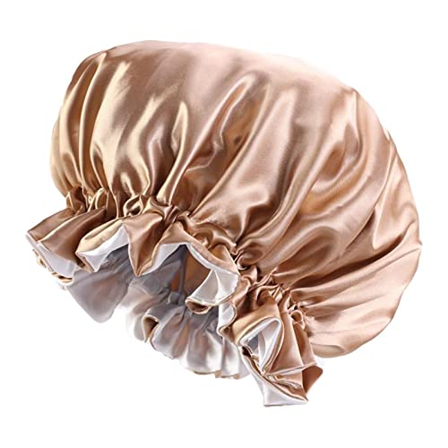 Chapeau en satin pour femmes kowaku rose pâle pour cheveux