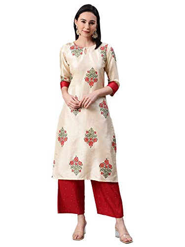 ZIYAA Women’s Art Silk Salwar Suit Set