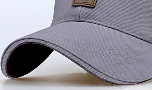 Image of solid plain unisex cotton caps free size adjustable casual look stylish cap