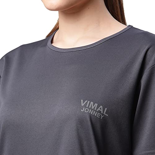 Image of Mack Jonney Dryfit Lycra Solid Tracksuit Co-ord Sets for Women (Pack of 2)-DRYFIT T D10 BLU OLV 004-P