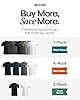 True Classic Men's T-Shirt – Short Sleeve Crew Neck T-Shirts for Men UK, Cotton Blend Men's T-Shirts, Novelty Tshirts Men UK, Pack of 2, Black, XXL #3