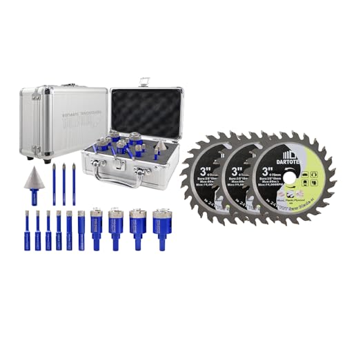 Kit de brocas diamantadas para cerámica y mármol 14 piezas miniatura 1