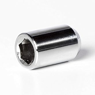 Circuit Performance Tuner Key Acorn Lug Nuts Chrome 12x1.5 Forged Steel (20pc + Tool)