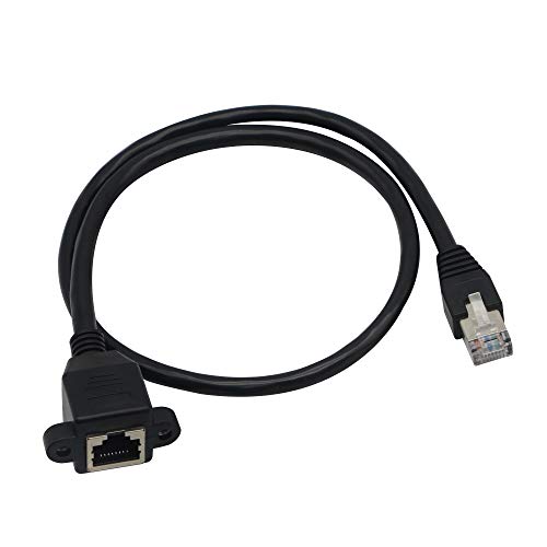 Conector Extensor RJ45 Panel FTP Cat 6 60 cm miniatura 1