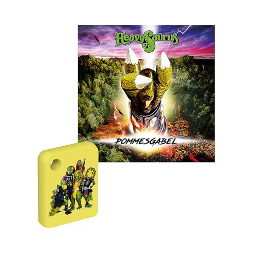 Galakto (Edel) Chip Fork, 1 Galakto Token, Yellow, Fun, Kids, Two Headphone Jacks for Shared Listening