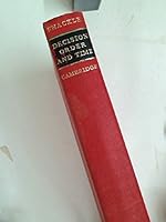 Decision Order & Time In Human Affairs B002DF8MLY Book Cover