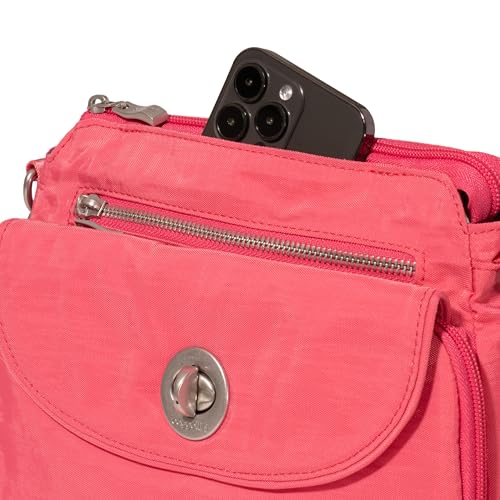 Image of Baggallini Calais Crossbody Bags for Women 10x7 Lightweight Water-Resistant Travel Purse, RFID & Interior Organization