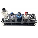 Abmessung: B/H/T: 150/30/50mm, 5x - Ø 25mm