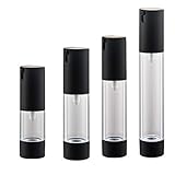Bottiglie airless aiutano a mantenere batteri e altri contaminanti fuori dal vostro prodotto biologico o sjincare prima di un prodotto di lunga durata.