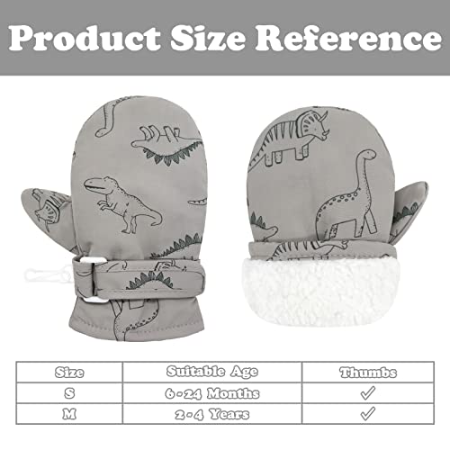 Sarfel SAF098FZA020SN Toddler Mittens 2T Toddler Gloves Ages 2-4 Toddler Winter Gloves Toddler Waterproof Mittens thumb #5