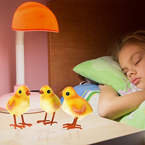 Shorayn Rooster Decor Metal Chicken Yard Art Garden Chick Statues Outdoor Figurines Easter Decoration,Set Of 3 #TOP4