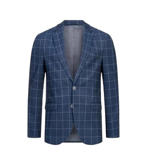 Men's Slim Fit Stretch Business Blazer Wedding Office & Formal Events Suit Jacket