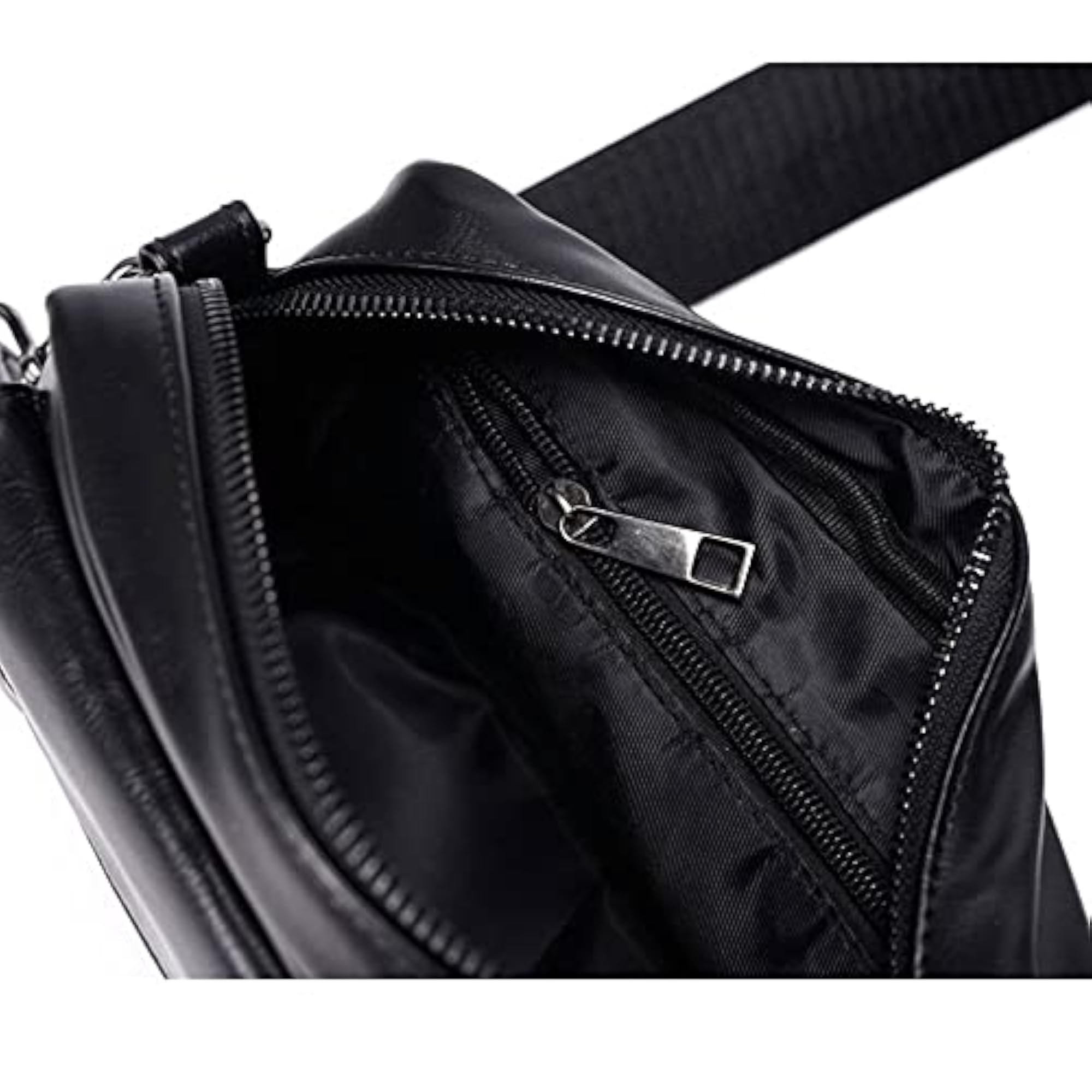Men's Leather Sports Shoulder Bag