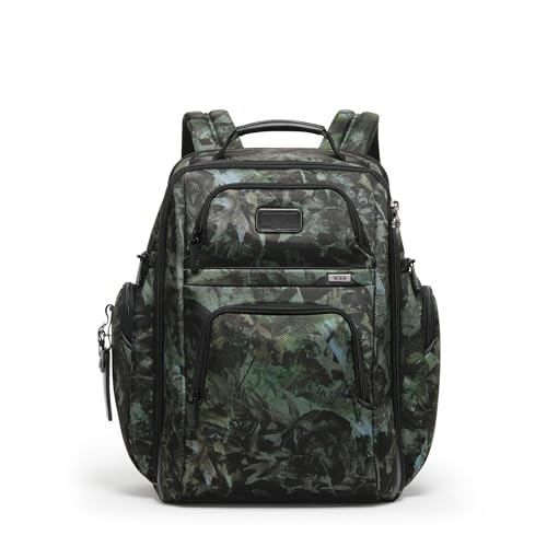 TUMI Alpha Brief Pack, Fits Up to 15" Screen, Forest Camo