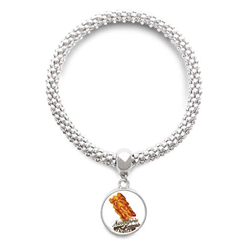 Bijoux Singapour Satay, le bracelet pendentif rond pour vos soirées