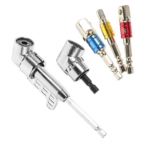 Adaptateur douille en acier durable pour perceuse à angle droit de précision - 2