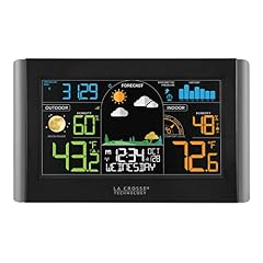 La Crosse Technology S 77925 INT Wireless Color Weather Station, Black product photo La Crosse Technology S 77925 INT Wireless Color Weather Station, Black product photo