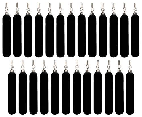 Reaction Tackle- Lead Drop Shot Weights - dropshot sinkers, 1/8 oz - Black