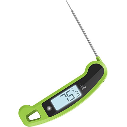 Lavatools Javelin Pro Duo Ambidextrous Backlit Professional Digital Instant Read Meat Thermometer For Kitchen, Food Cooking, Grill, Bbq, Smoker, Candy, Home Brewing, Coffee, And Oil Deep Frying #TOP1