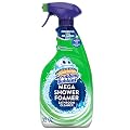 Scrubbing Bubbles Mega Shower Foamer Disinfecting Spray, Multi-Surface Bathroom and Tile Cleaner Grime Fighter, Removes 100% Soap Scum, Rainshower Scent, 32 oz