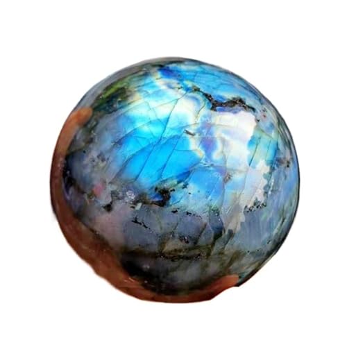 LLMWFA Bola Pulida Esferas de Piedra Cuarzo cristalino Natural pulidas, Esfera Mineral Grande Pulida Decorativa for el hogar, 1 Pieza