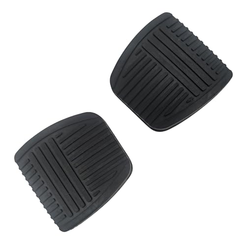 Forlevlaep 2 fundas de pedal de freno y almohadilla de pedal de embrague para modelos Lexus 1990-1997, para modelos Toyota 1971-2006 de repuesto #3132114010, 3132114020