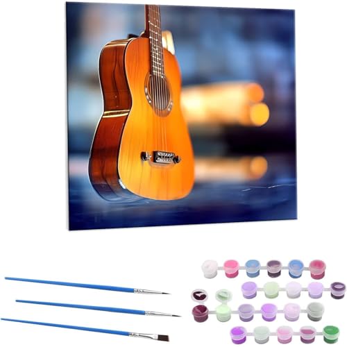 M^[ G Paint by Numbers hG Lbg l ʂ肦 lphGLoXNtg  LoXA[g uVƃANG̋, ItBX CeA rO, ւ̃Mtg 45x45cm (t[