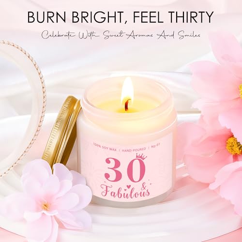 Image of 30th Birthday Gifts for Women Birthday Gifts for 30 Year Old Women Cool 1966 Gift ideas for Woman Unique 30th Presents for Her Happy 30th Bday Decoration for Daughter Ladies Friend Wife Coworker