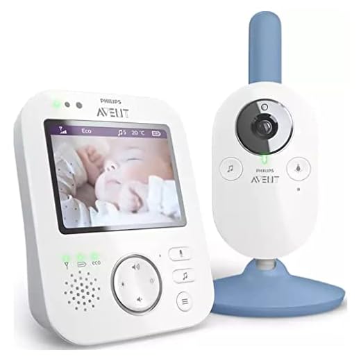 Ecoute bébé Vidéo 3.5 pouces SCD845/26 - Philips Avent