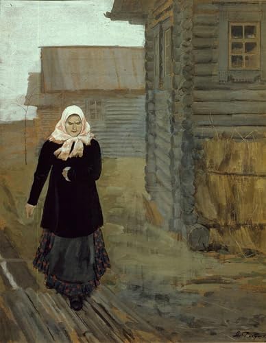 Pinturas Famosas Impresiones de Lienzo poster de Andrei Petrovich Ryabushkin 60x90cm para hogar