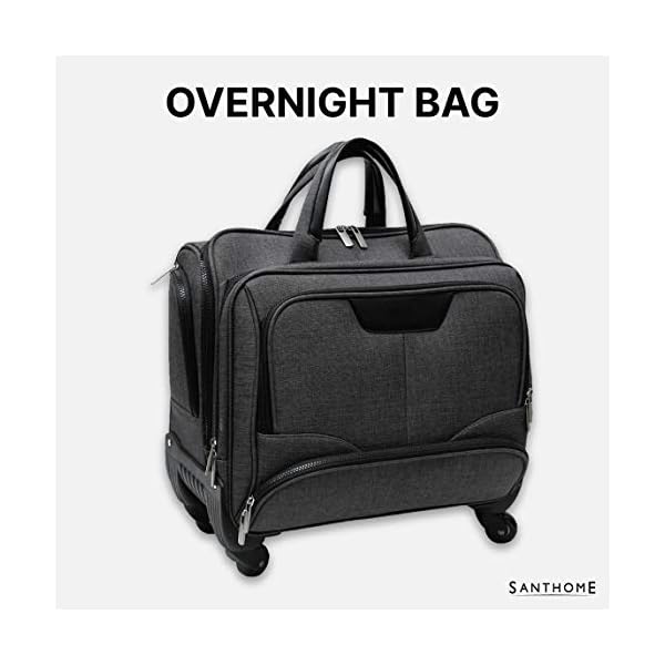 Santhome-Premium-Cabin-Trolley-Softside-Luggage-Bag-with-4-Spinner-Wheel-Travel-Suitcase-for-Men-Women Santhome Premium Cabin Trolley | Softside Luggage Bag with 4 Spinner Wheel | Travel Suitcase for Men Women