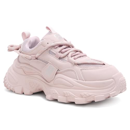 Image of CASSIEY Chunky Sneakers for Women | Lightweight & Comfortable | Gymwear & Casual Outfits