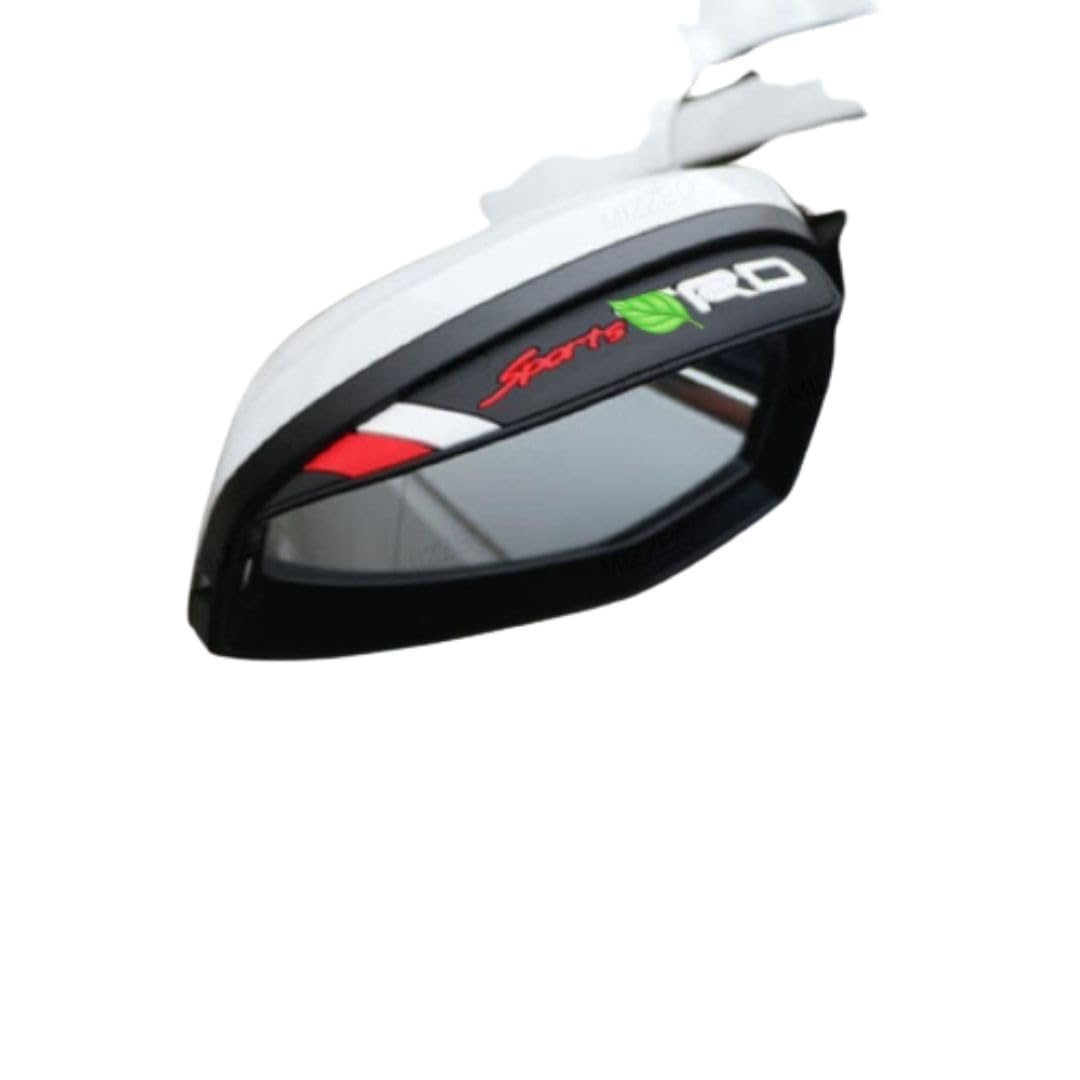 MEDIRICH� | 2 Pcs | Car Side Mirror Rain Guard TRD | Latest Car Accessory | Car Side Mirror Rain Protector Eyebrow | Rearview Side Glass Visor Guard Compatible With Foard Ikonn