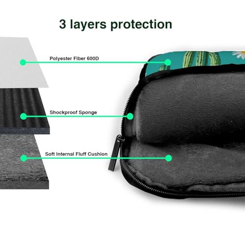 Bolso para Laptop Cactus Daisy 14 pulgadas impermeable miniatura 5