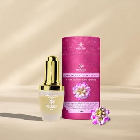 WE HERBAL Face Serum Hydrating Serum for Face Non-Greasy Formula That Helps to Moisturize, Plump, and Hydrates The Skin Naturally, 20 ml (0.6 Fl Oz) Cover