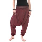 Dünner, leichter Stoff aus Baumwolle – gewebt wie Leinen – perfekt für den heißen Sommer - Unten eng mit Gummizug