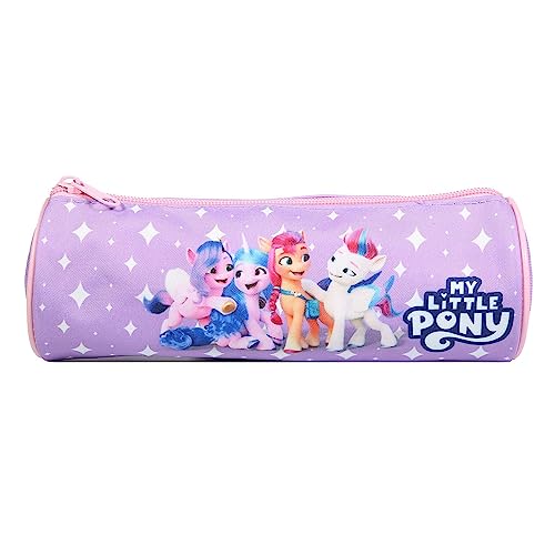 Bagtrotter Trousse Scolaire Ronde My Little Pony Violet