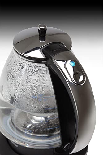 Tetera eléctrica Capresso vidrio y acero inoxidable 6 tazas miniatura 6