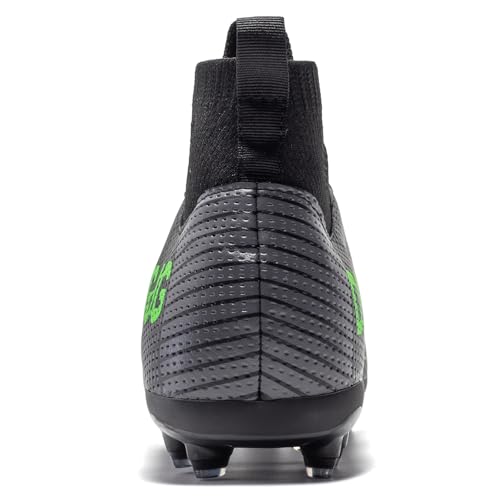 Boys Girls Soccer Cleats High-top Training Soccer Shoes4