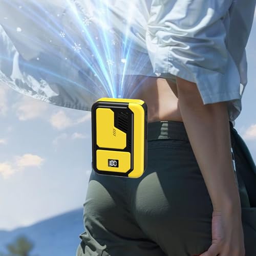 Éventail portable de ceinture et ventilateur de taille pour l'été