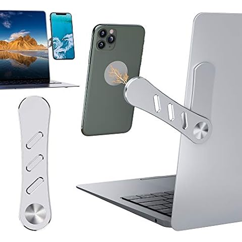 Adjustable Laptop Stand, Laptop Phone Holder, Laptop Side Mount Clip, Computer Monitor Expansion Bracket, Slim Portable Foldable Smartphone Stand. Improve Office Efficiency Cover