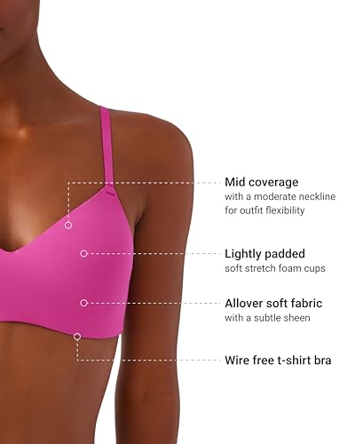 Image of b.tempt'd Women's Spotlight Lightly Padded Wire Free T-Shirt Bra, 956293