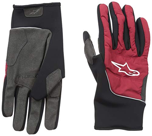 Alpinestars Heren Cascade Warm Tech Handschoen, Rio Rood Zwart, M