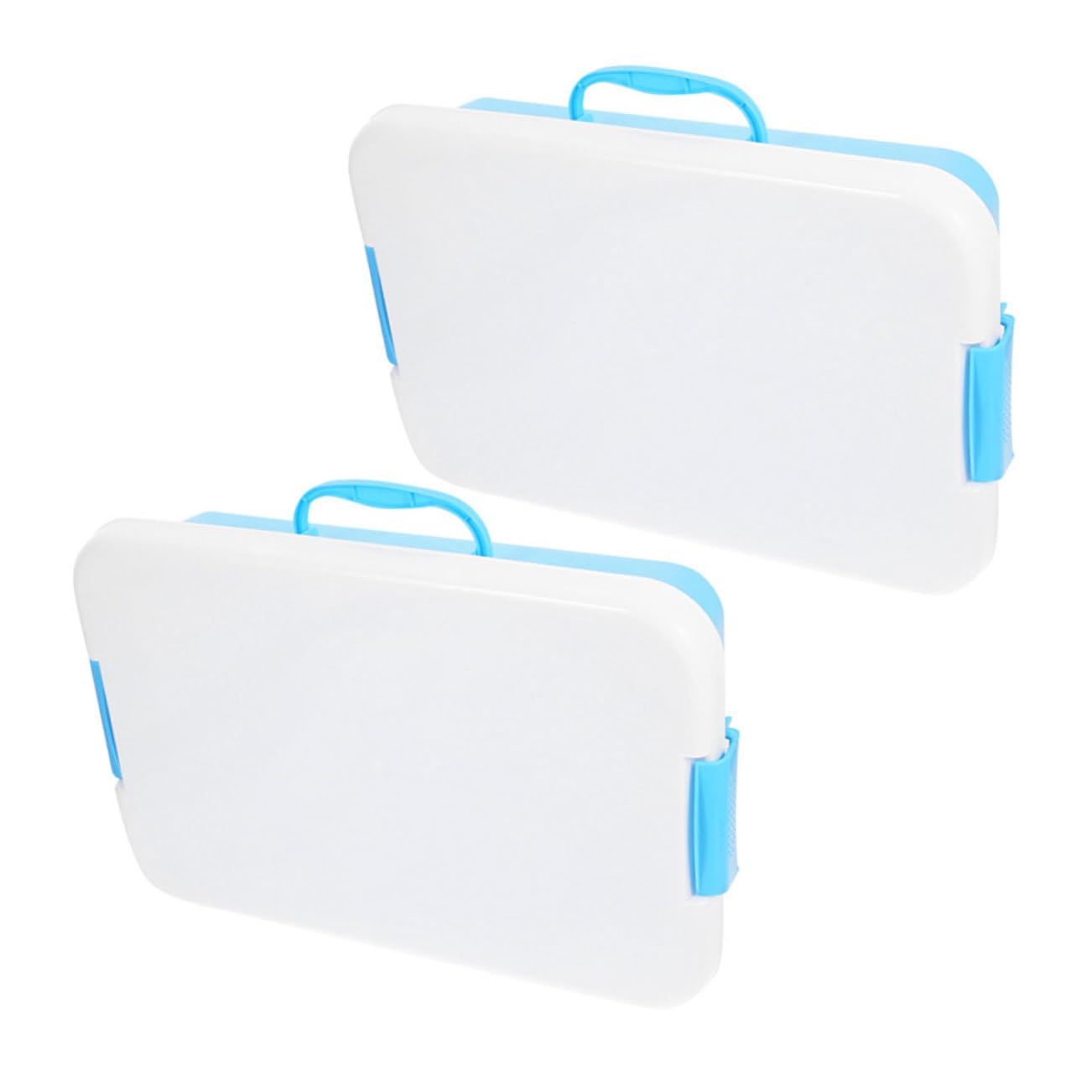 Abaodam Organize Sandbox Toys 2pcs Tray Lid Box Sturdy Plastic Boys and Girls Toy Box Easy to Carry Indoor/Outdoor Turtle Sandbox Cover